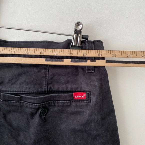 Levis Red Tab XX Chino Slim Taper Leg Black W36 L29 - Picture 8 of 11